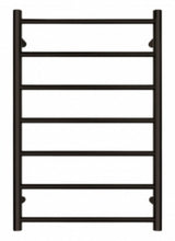 7 Bar Round Heated towel rail