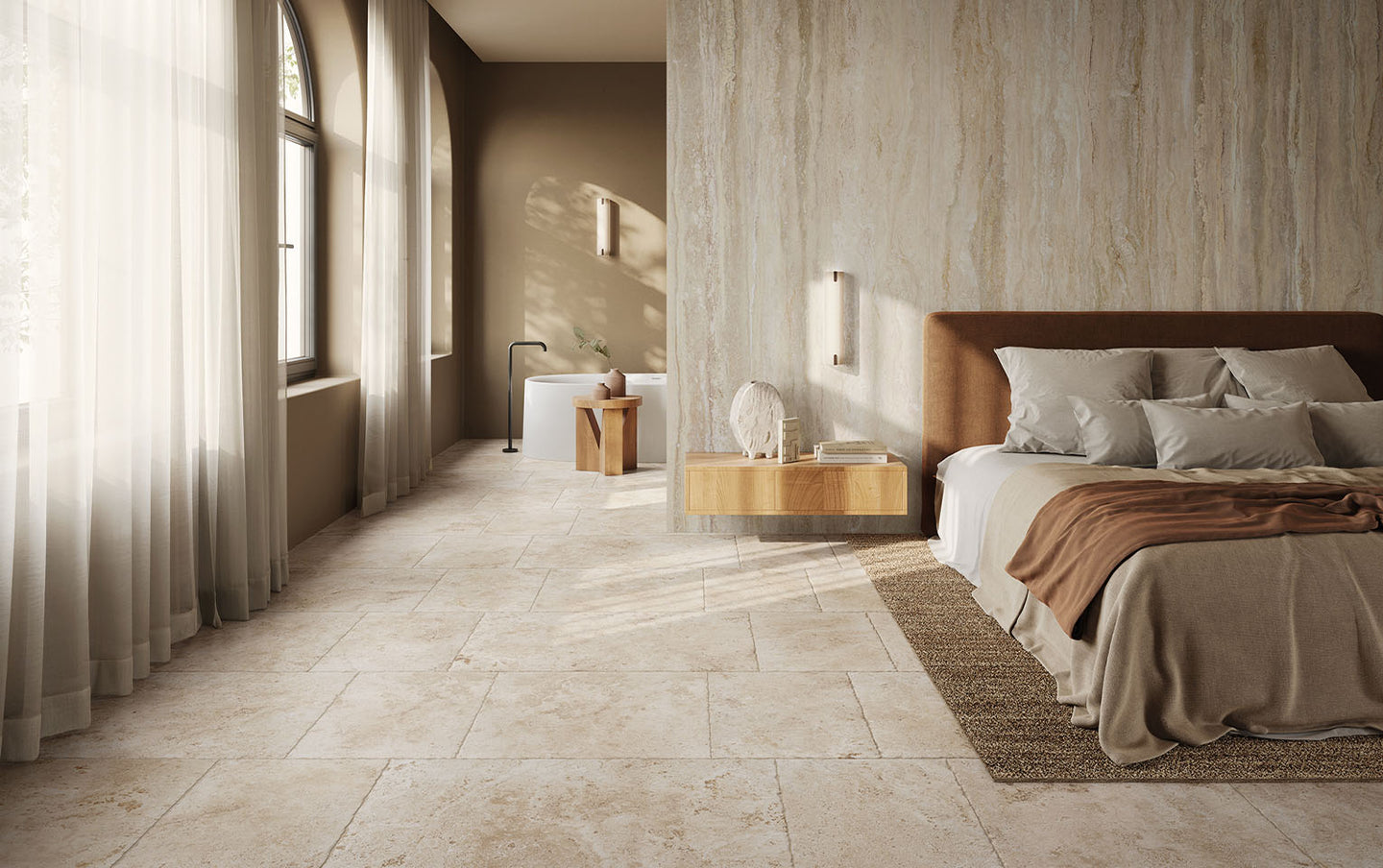 Romano French pattern Beige