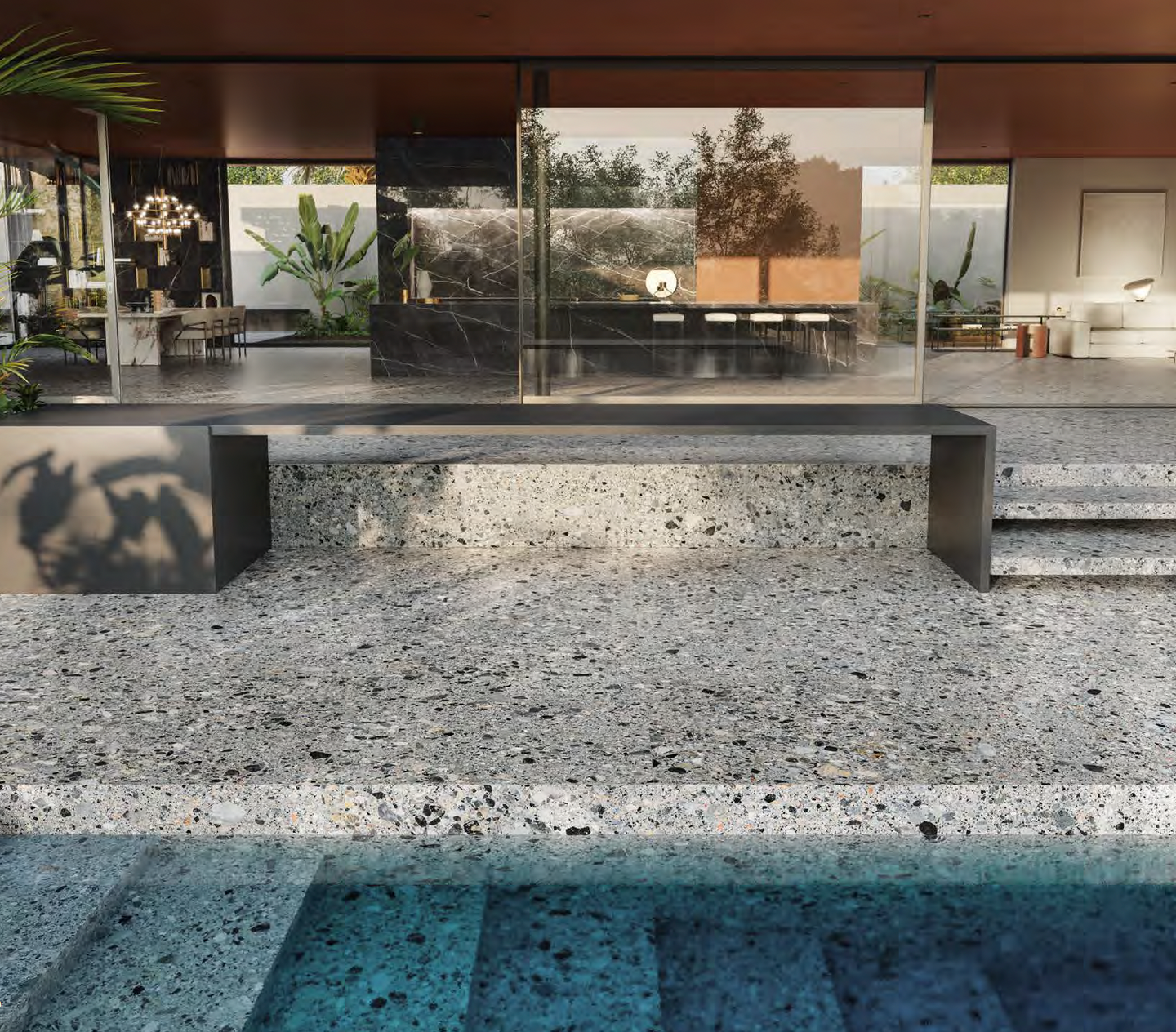 Art Ceppo terrazzo tile large format