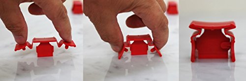 Tuscan seamclip red clip Levelling system