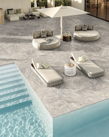 Travertine silver