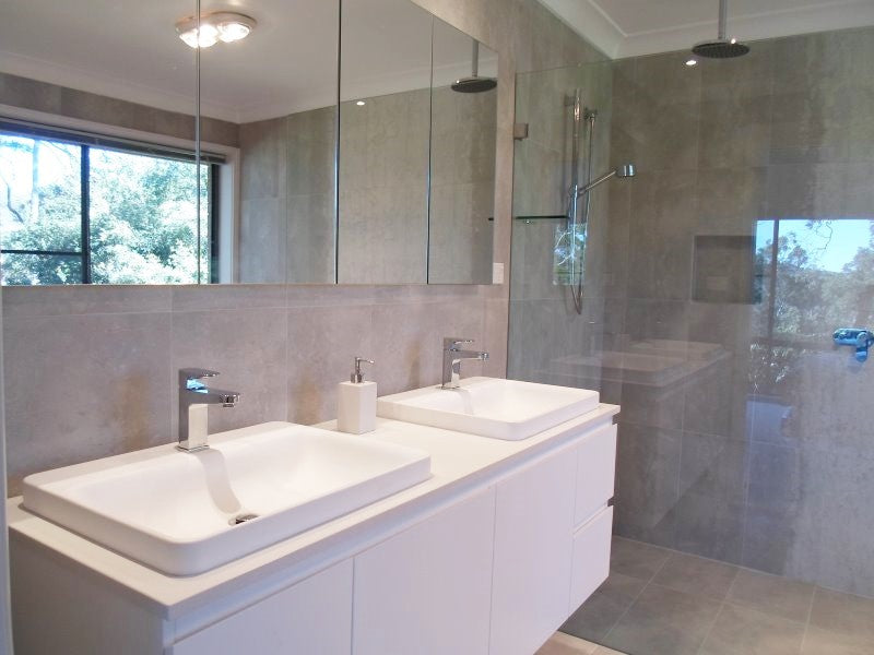 Ashley Twin 1500 custom vanity