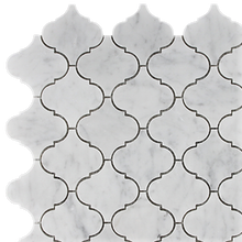 Carrara mosaic tiles