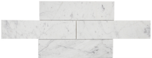 Carrara mosaic tiles