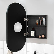 Pill mirror and shaving cabinet