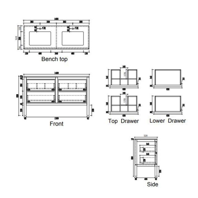 Arrivo 1400 Double Basin