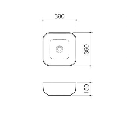 Artisan Above Counter Square
