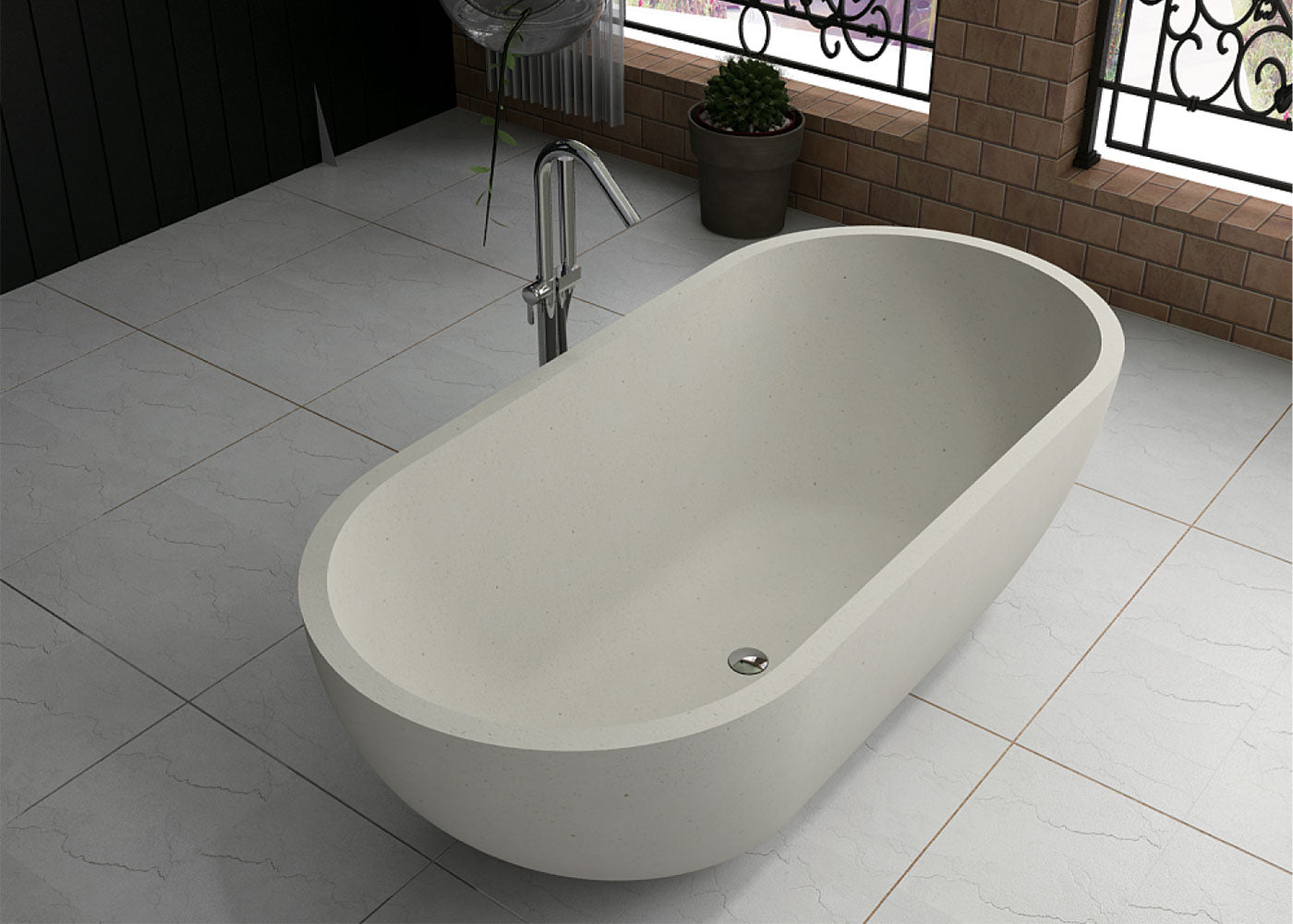 Terrazzo Reese Ovale 3 Sizes